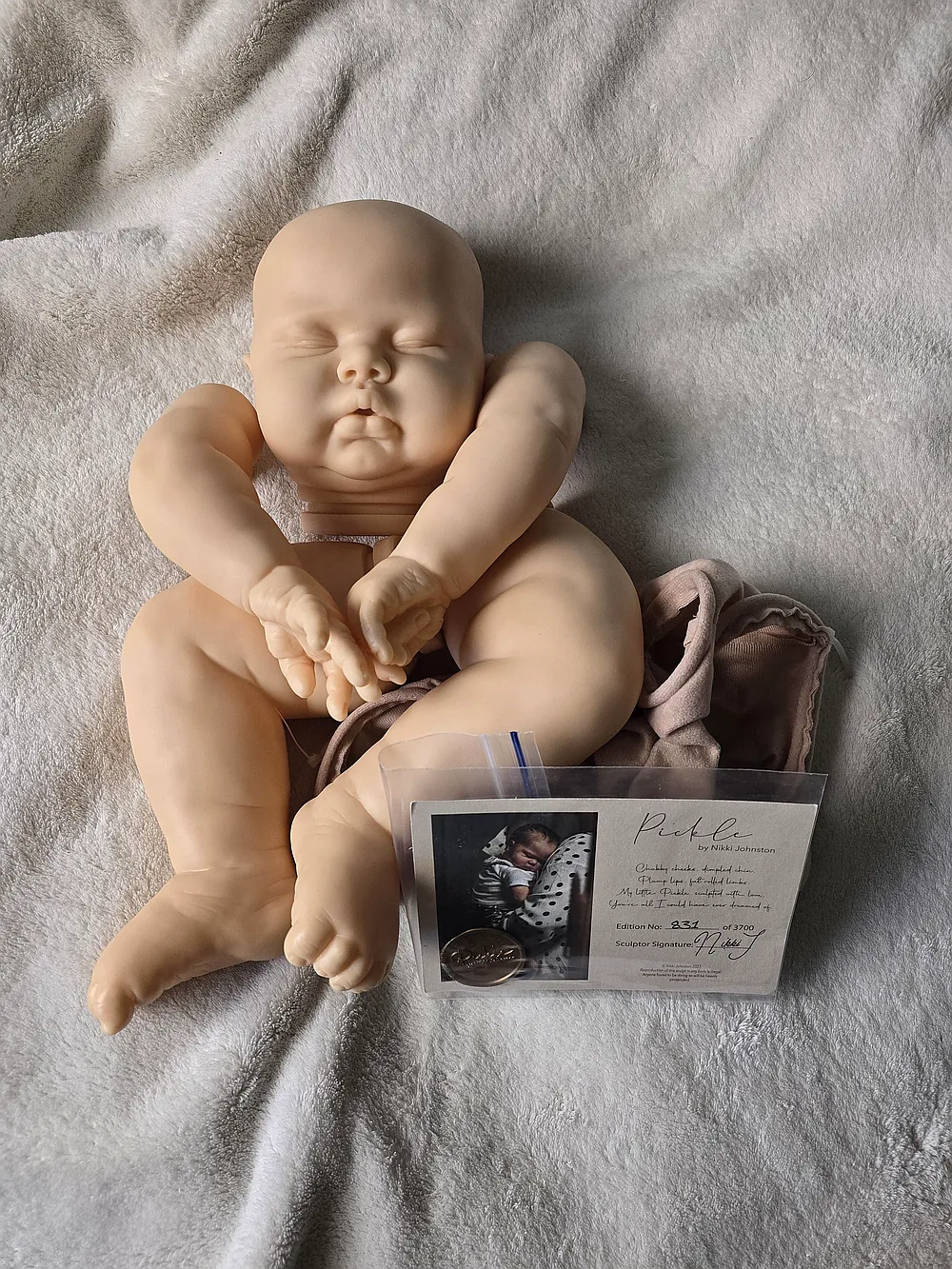 Pickle Reborn Doll Kit by | Tippy Toes Creations