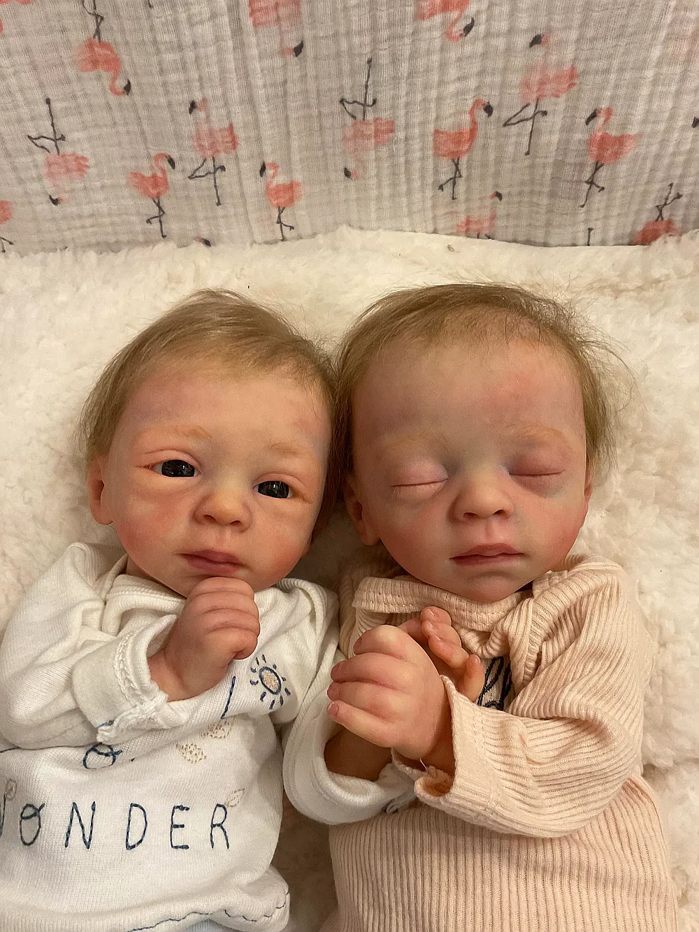 Blessing Awake And Asleep Pre-owned Reborn Baby Doll by Marita