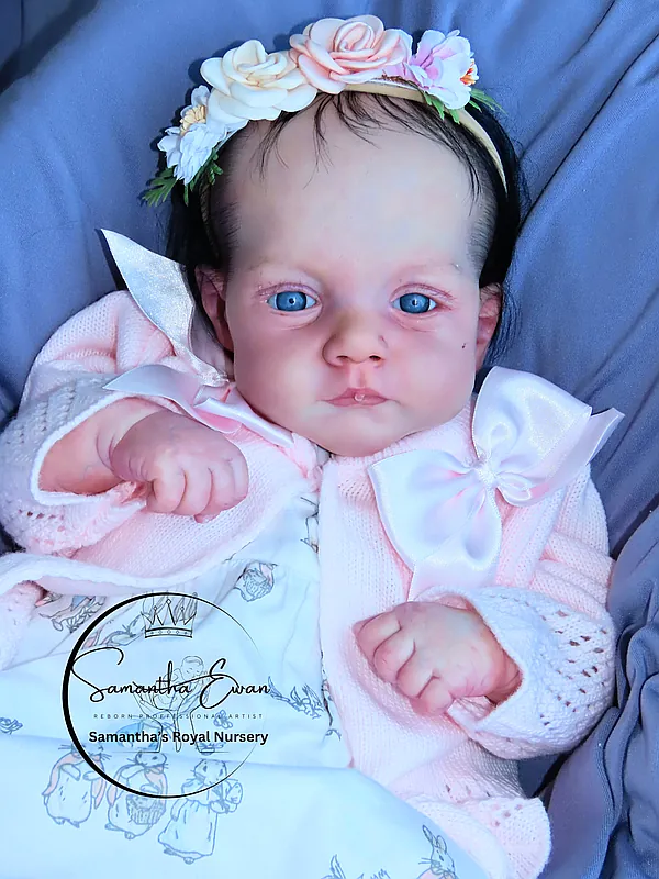 Esenia Reborn Baby Doll by Samantha Ewan | Samantha's Royal Nursery