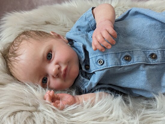 Tobiah Reborn Baby Doll by Christina | Christina's Lil Creations