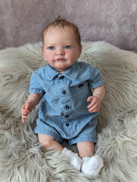 Tobiah Reborn Baby Doll by Christina | Christina's Lil Creations