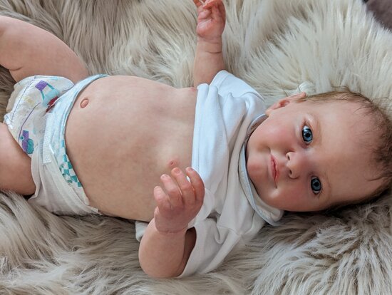 Tobiah Reborn Baby Doll by Christina | Christina's Lil Creations