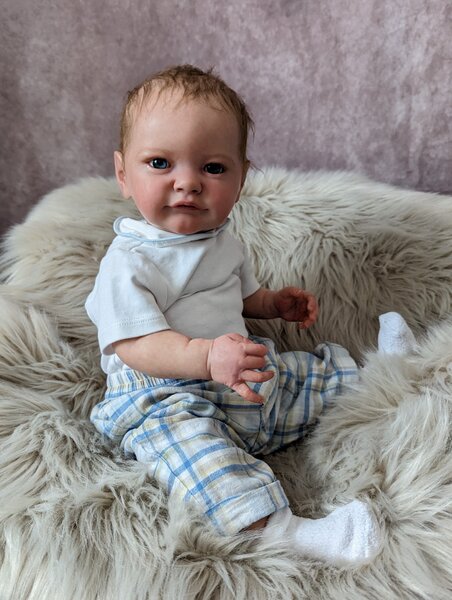 Tobiah Reborn Baby Doll by Christina | Christina's Lil Creations