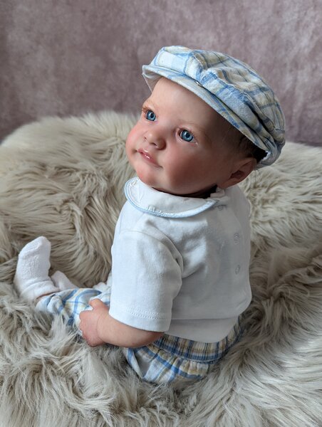 Tobiah Reborn Baby Doll by Christina | Christina's Lil Creations