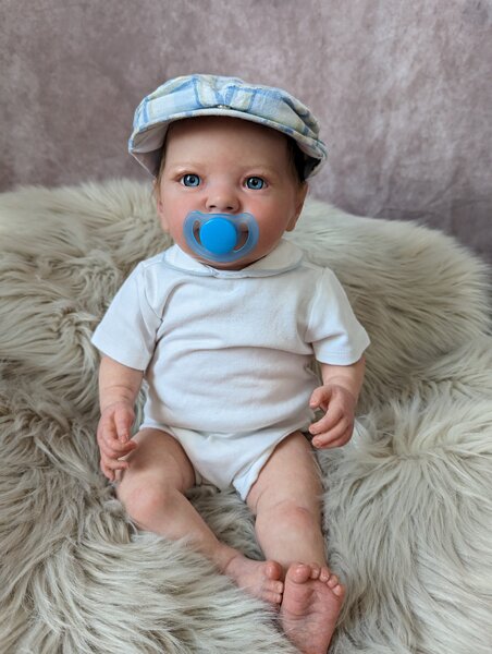Tobiah Reborn Baby Doll by Christina | Christina's Lil Creations