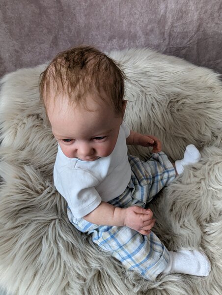Tobiah Reborn Baby Doll by Christina | Christina's Lil Creations