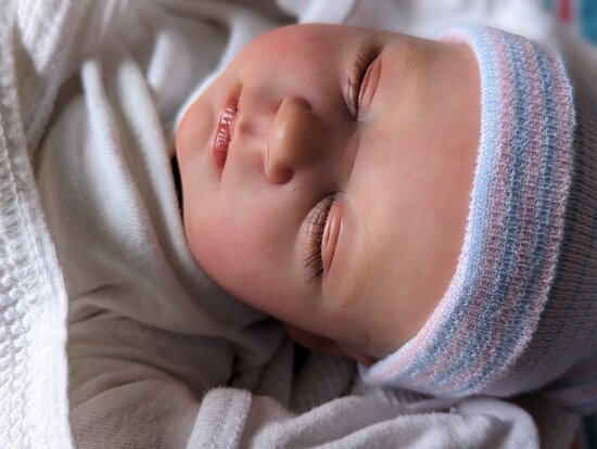 Marnie Asleep Reborn Baby Doll by Christina | Christina's Lil