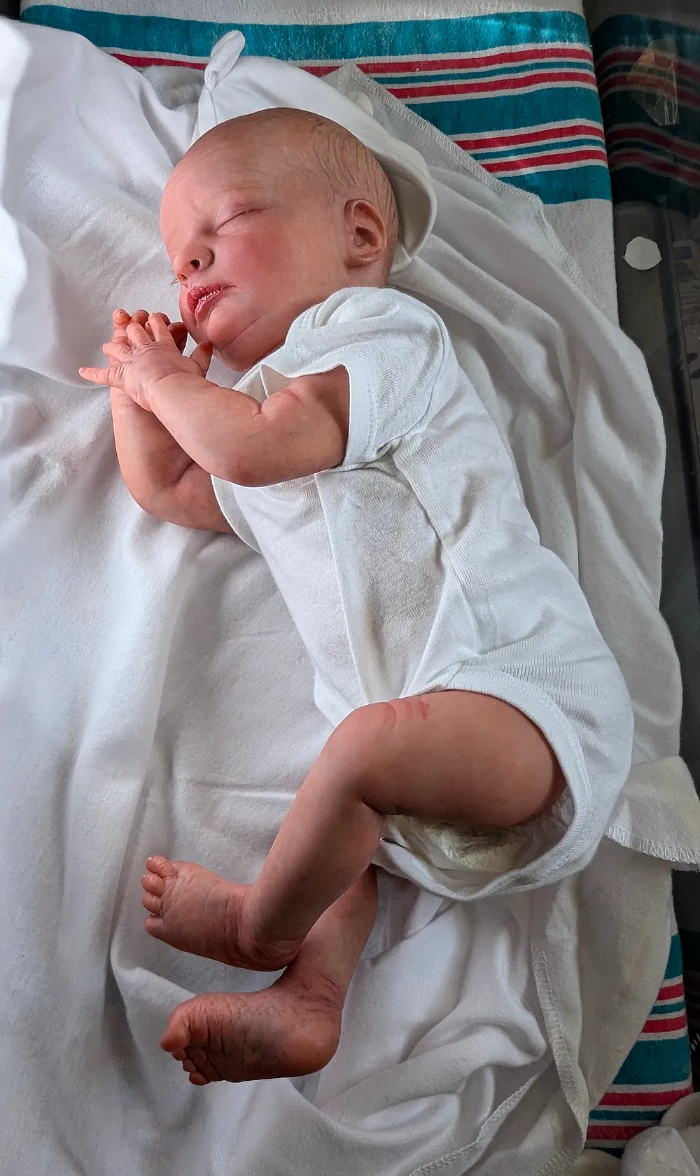James Asleep Reborn Baby Doll by Christina Powers | Christina's