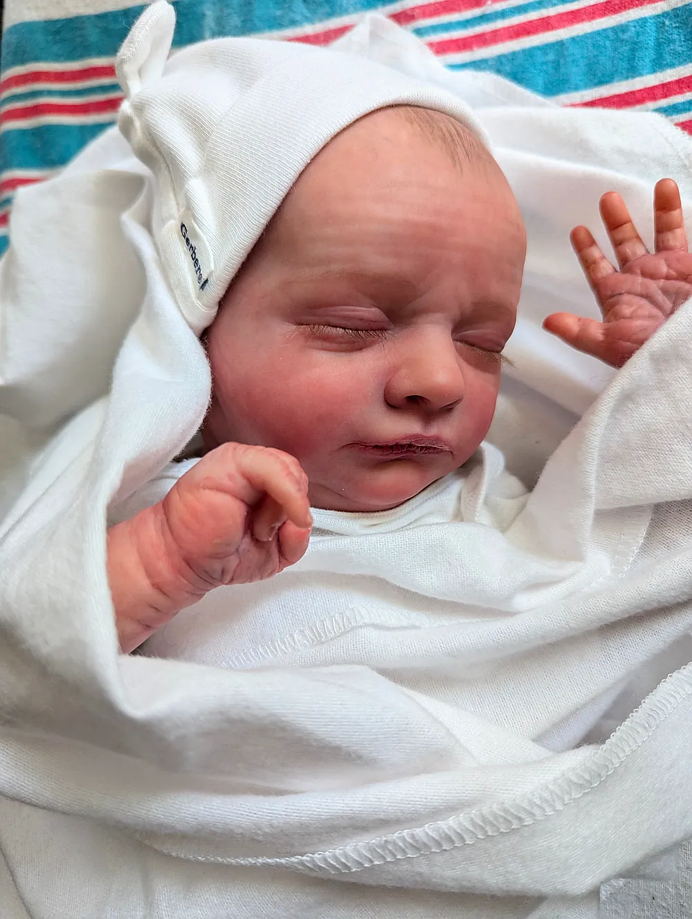 James Asleep Reborn Baby Doll by Christina Powers | Christina's