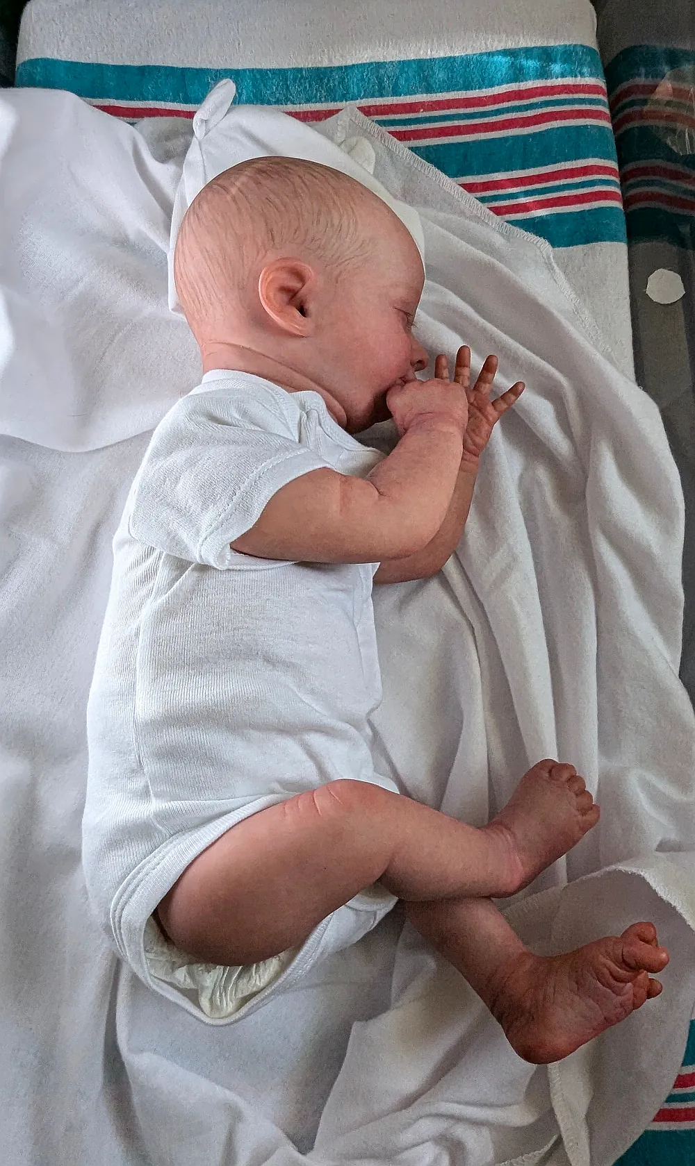 James Asleep Reborn Baby Doll by Christina Powers | Christina's