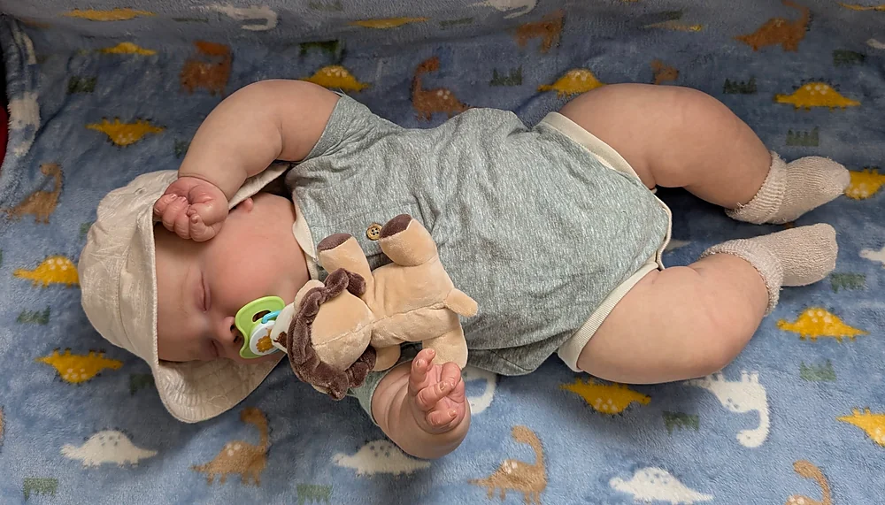Joseph 3 Months Reborn Baby Doll by Christina Powers | Christina's