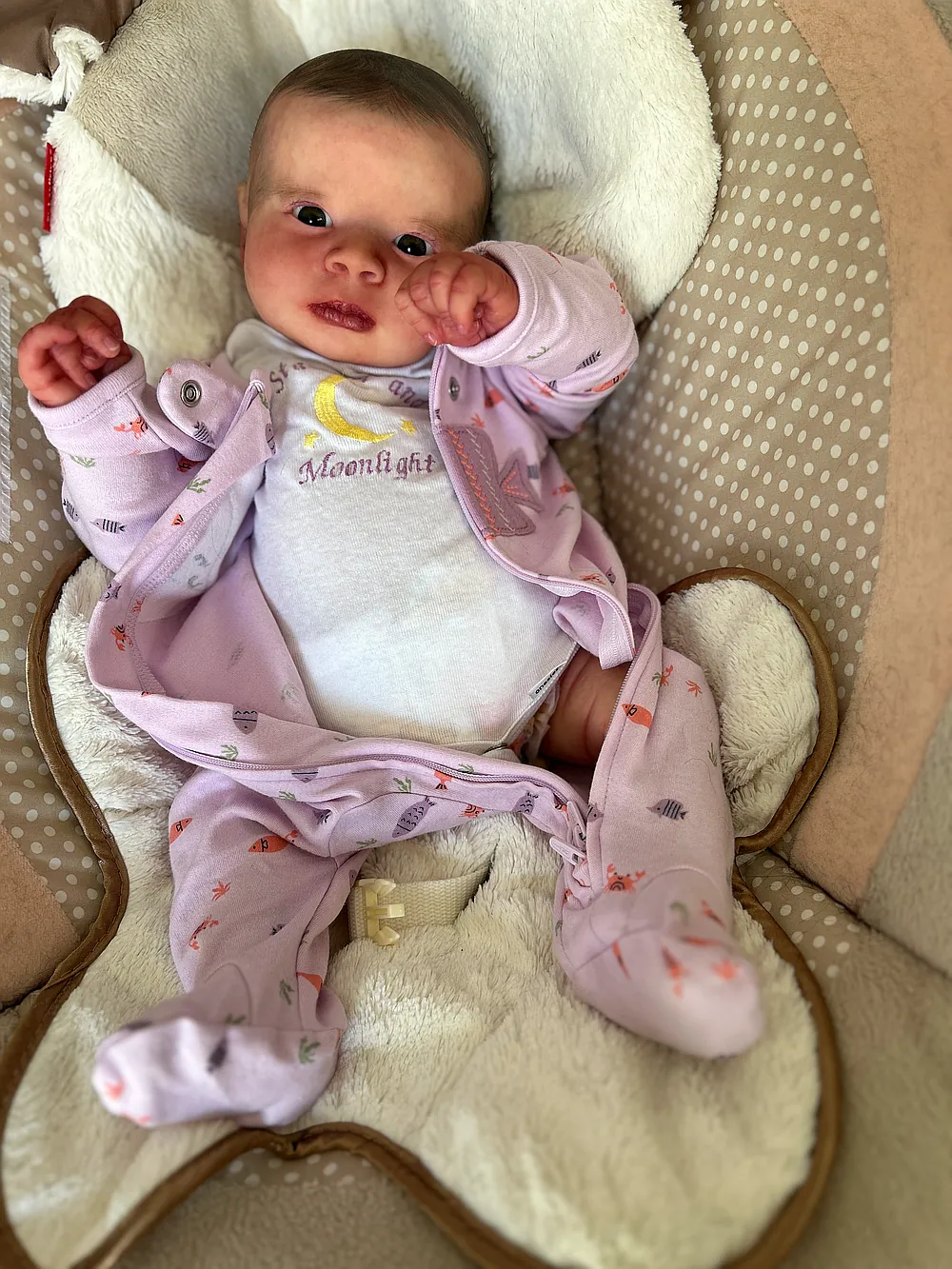 Mary Awake reborn doll by Jeannette Leanne | Stardust and