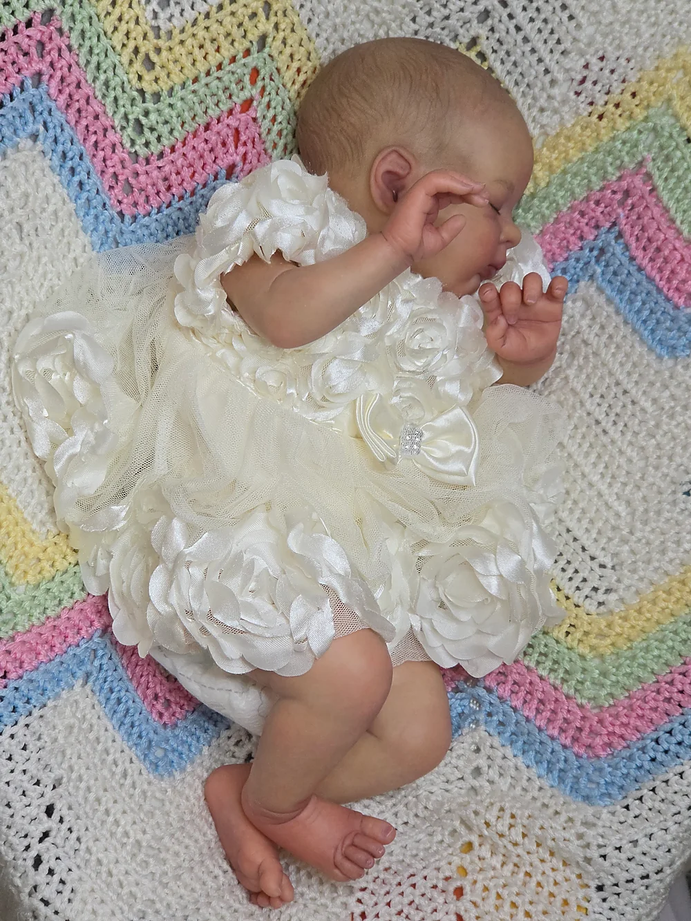 Esenia Reborn Baby Doll by Jeannette Leanne | Stardust And
