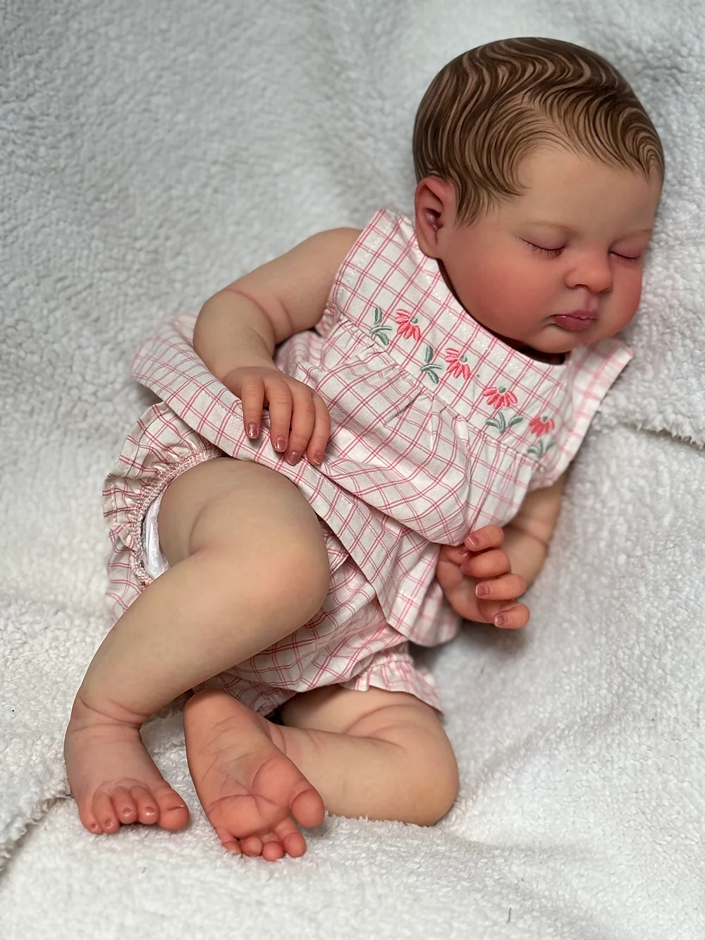 Esenia Reborn Baby Doll by Laura Inglis | Lavender Lullaby