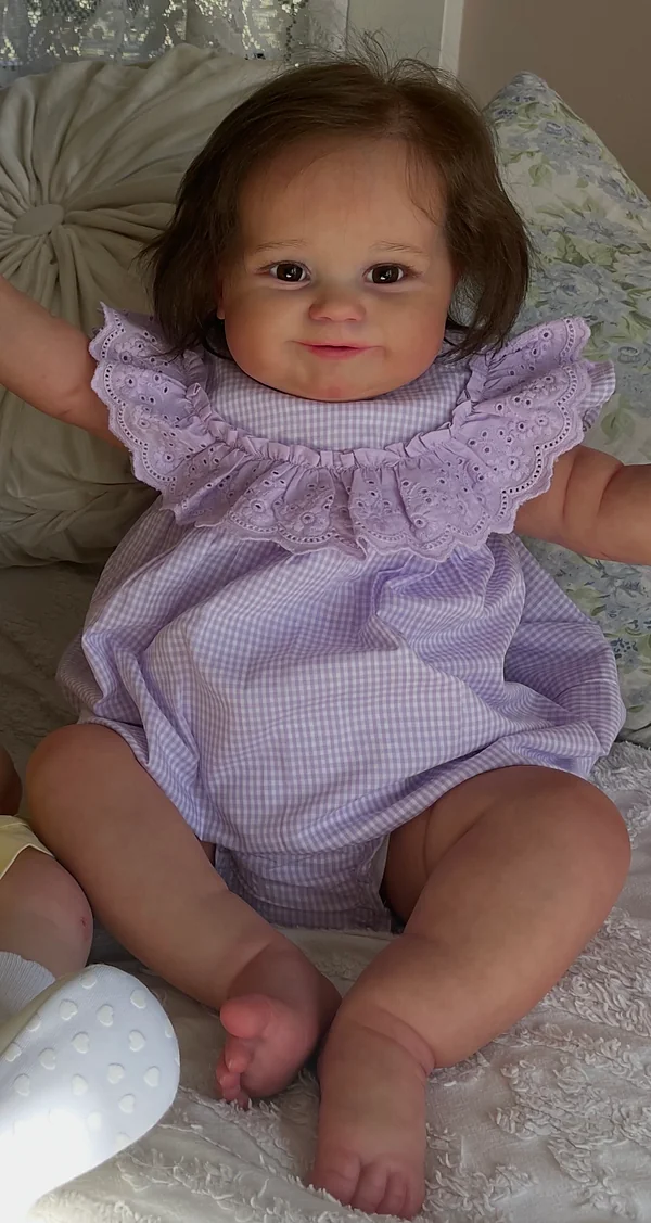 Ylenia Cuddle Reborn Baby Doll by Pink Peony Reborns | My Sweet Babies