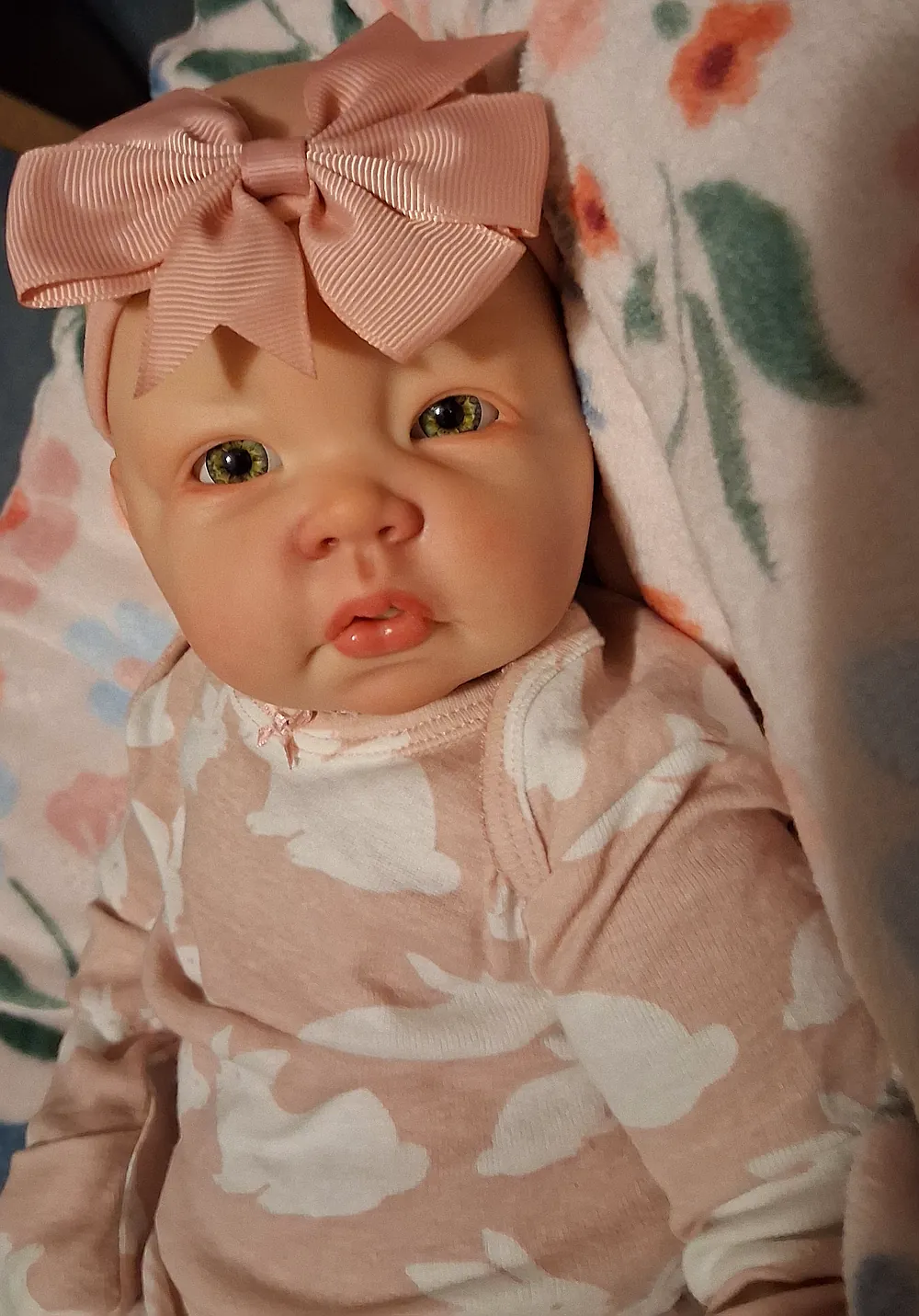 Luca cuddle reborn doll for sale by Audrey Clark | Busy Bees Nursery