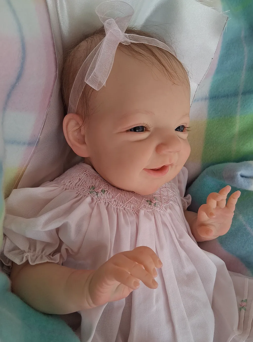 ☆赤ちゃんとチャーリー リボーンドール Charlie Reborn Baby Doll by Audrey Clark | Busy Bees Nursery