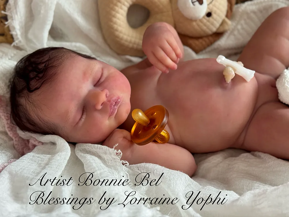 Blessings Silicone Reborn Baby Doll by Bonnie Bel | Babylux Nursery