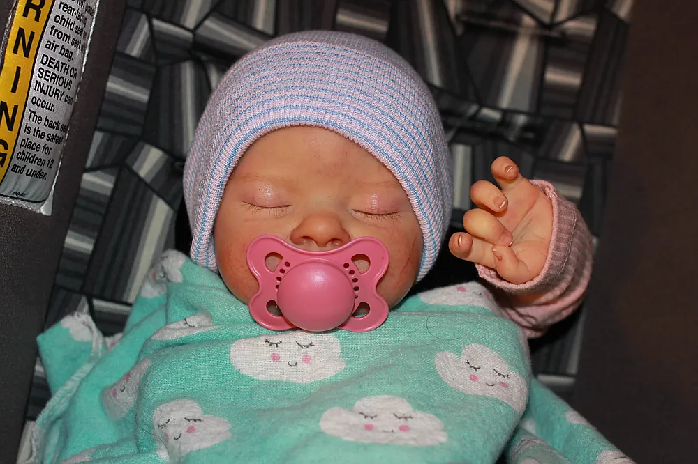 Esenia Reborn Baby Doll by Teetee's Reborns And Kits | Teetees Reborns