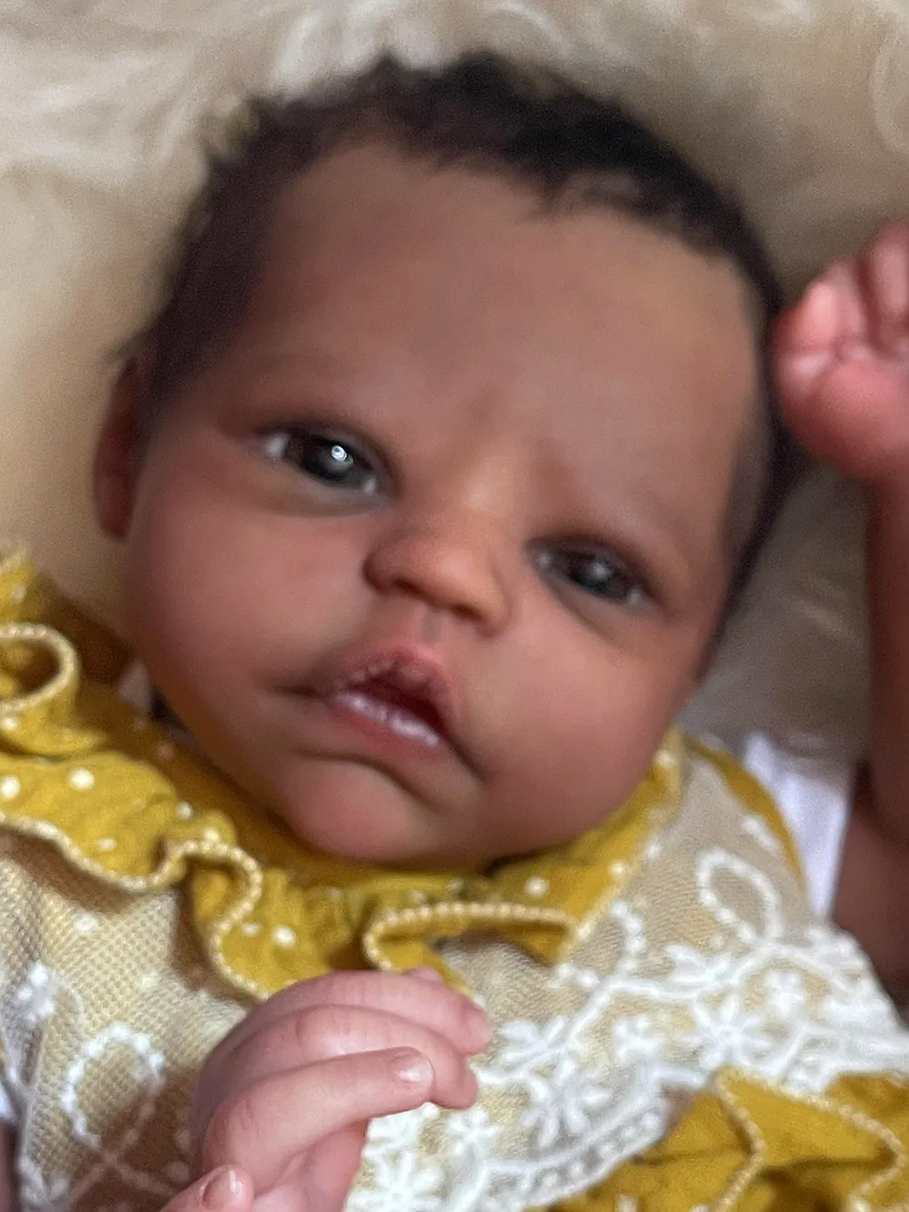 Full Body Solid Silicone Reborn Baby Doll - 21 Open Eyes