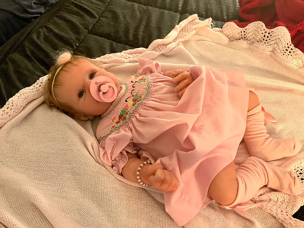 Branka Awake Silicone Reborn Baby Doll by Nuray Faust | Michele Davis