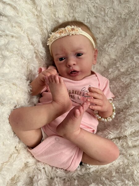 オマケ　REBORNアニカフェ Amazon.com: Aori Lifelike Black Reborn Baby Dolls Girl - 22