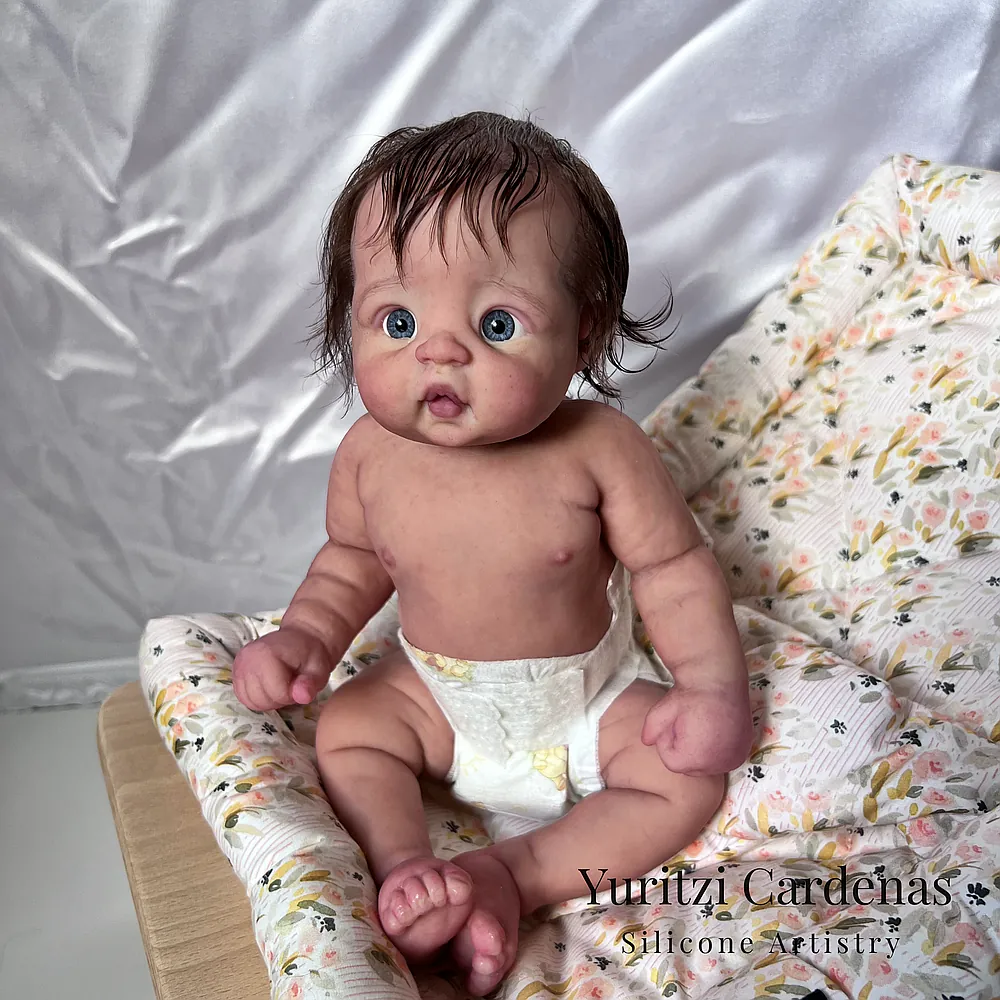 【THEONE限定版】 BABYL LRESISTANCE Paisley Silicone Reborn Baby Doll by Yuritzi Cardenas | Yuritzi