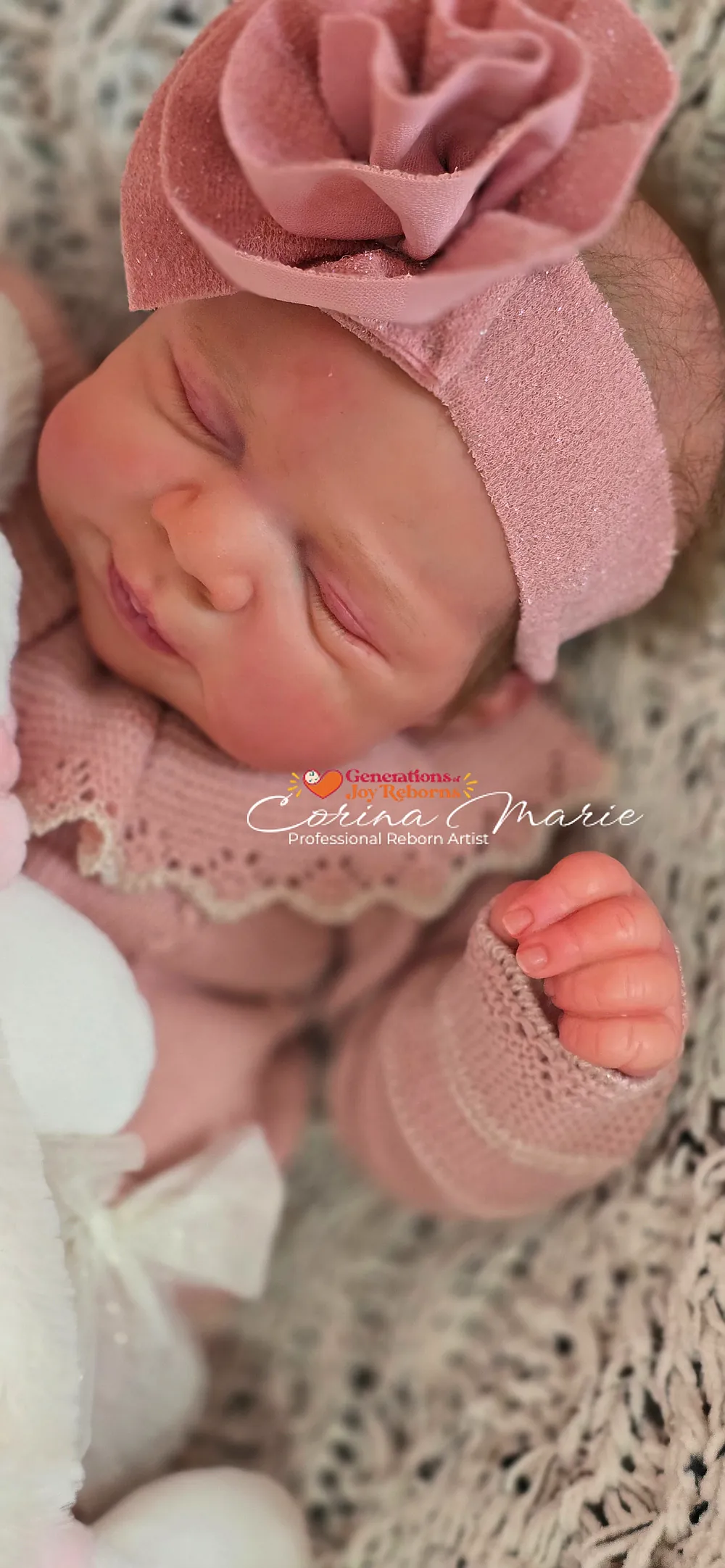 Pascale Reborn Baby Doll by Corina Marie | Generations Of Joy Reborns