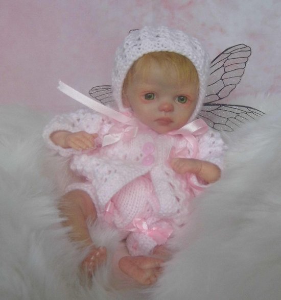 Petunia Elf Fairy Reborn Doll by Carole Harvey | Dolly Dimples