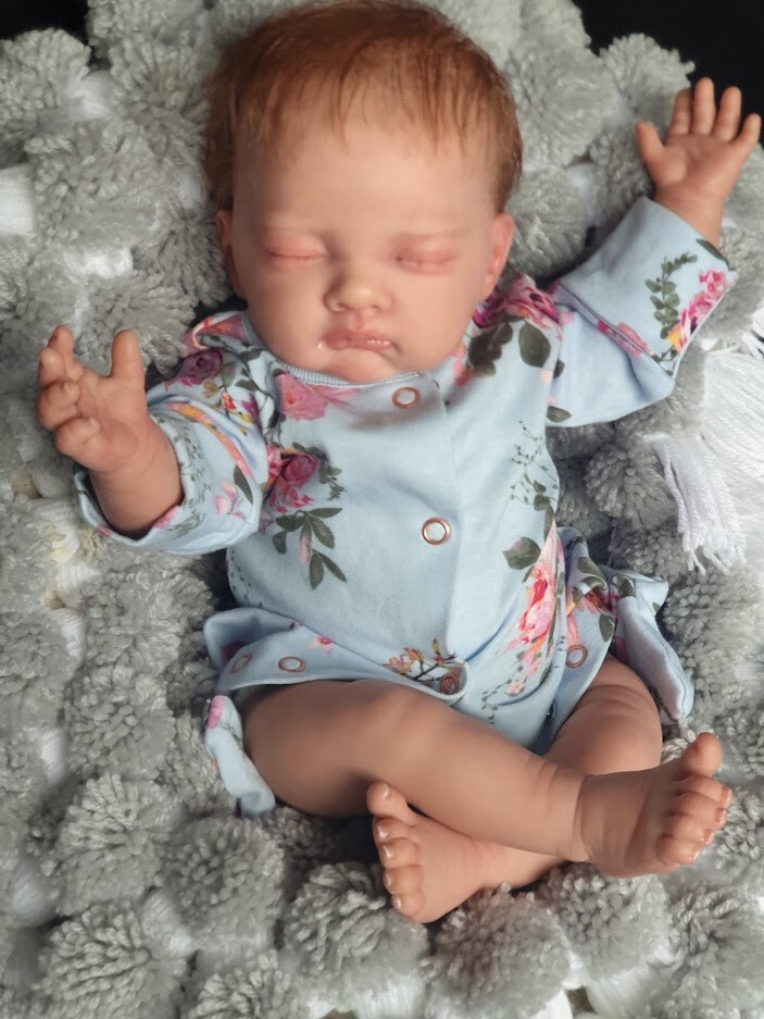 SOFIA by CAROLE ANNE HARVEY of Dolly Dimples Reborn Nursery