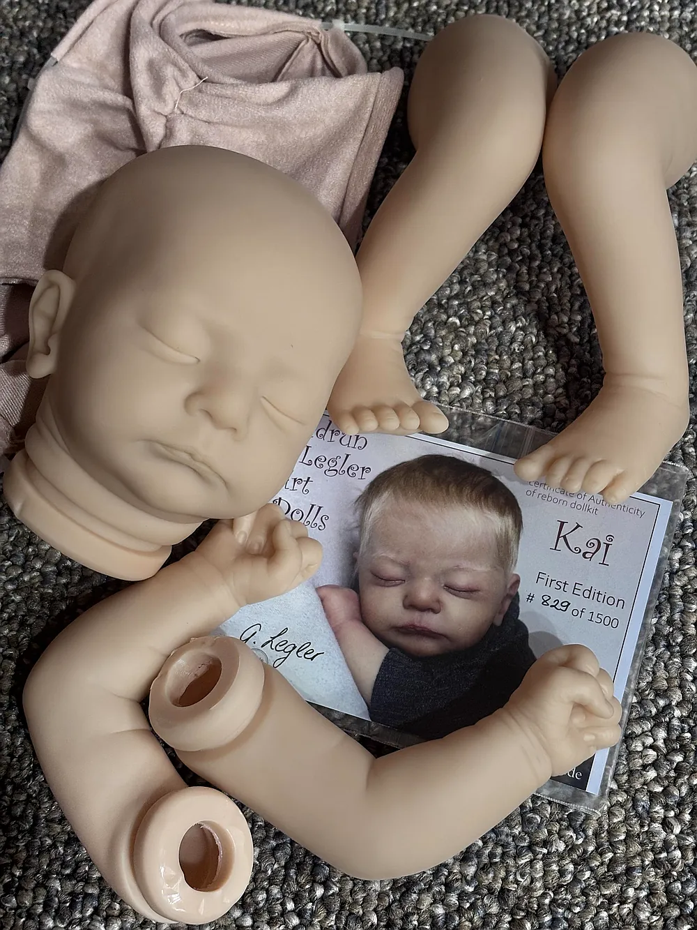 【リボーンドール】KAI ♡ Kai Pre-owned Reborn Doll Kit by Ashley Tuscai | Baby_bums_reborns