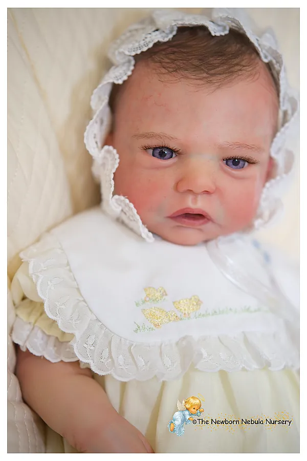 Peeka reborn doll for sale by Lorraine Smith | Newborn Nebula Nursery