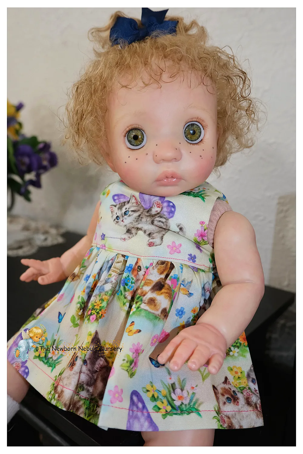 Peeka reborn doll for sale by Lorraine Smith | Newborn Nebula Nursery