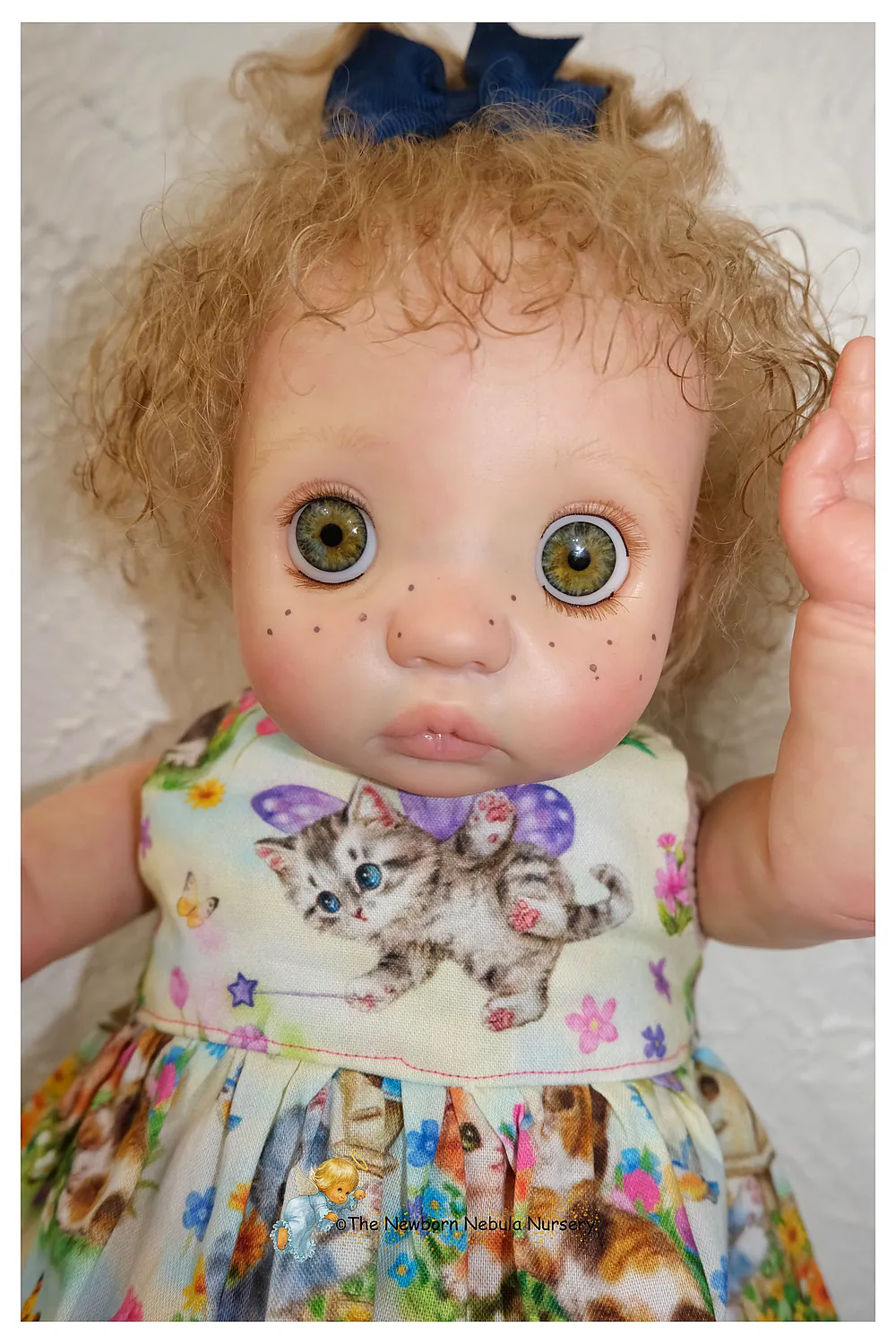Peeka reborn doll for sale by Lorraine Smith | Newborn Nebula Nursery