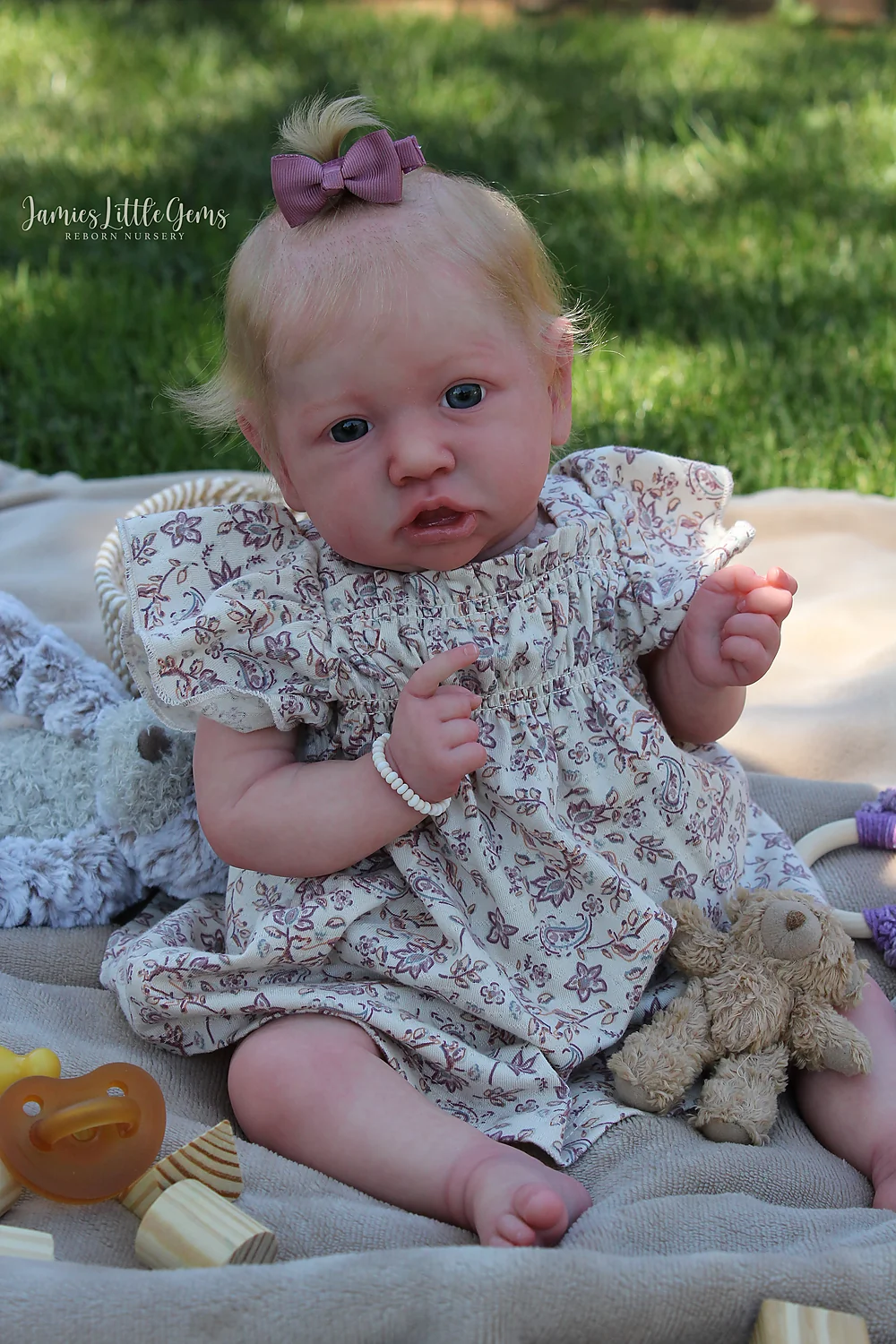Saskia Reborn Baby Doll by Jamie Coffey | Jamieslittlegemsnursery
