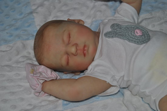 Marnie Asleep Reborn Baby Doll by Kathleen Ackerland | Kathleen's