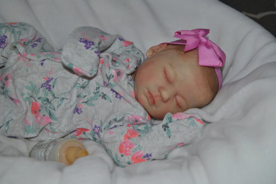 Marnie Asleep Reborn Baby Doll by Kathleen Ackerland | Kathleen's