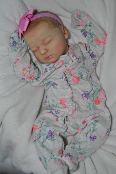 Marnie Asleep Reborn Baby Doll by Kathleen Ackerland | Kathleen's