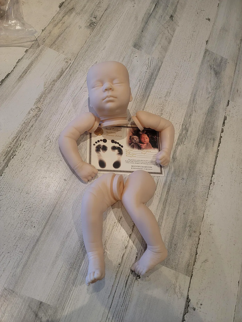 Marnie Asleep Reborn Doll Kit by Leah Juarez | The Modern Playhouse