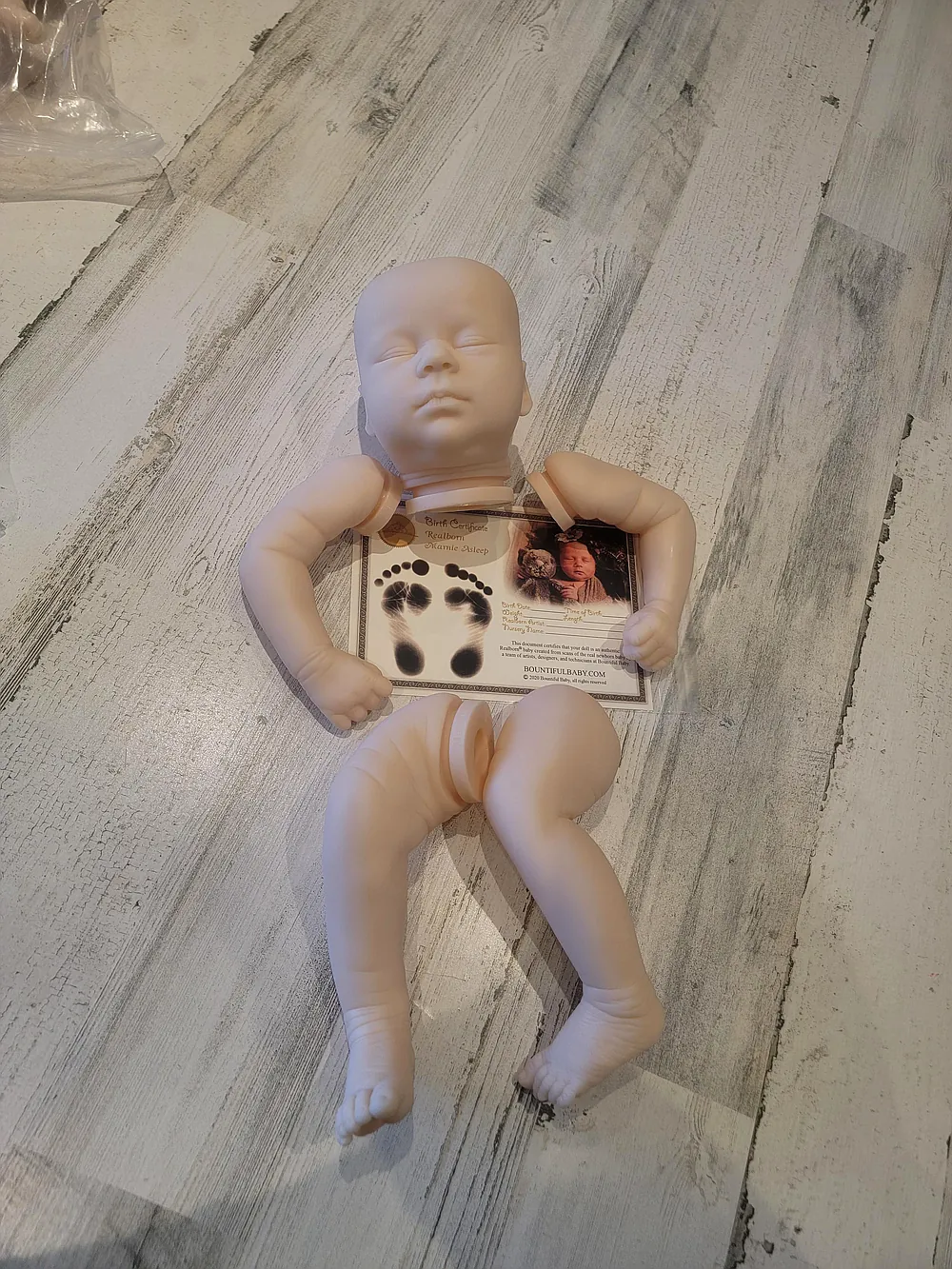 Marnie Asleep Reborn Doll Kit by Leah Juarez | The Modern Playhouse