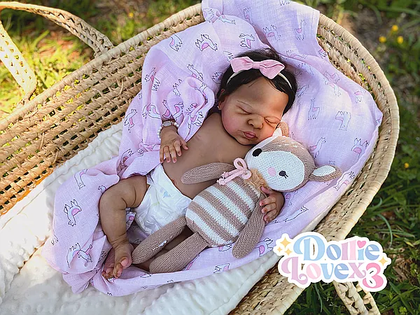 リボーンドール Reborn baby Spice Spice, by Donna RuBert