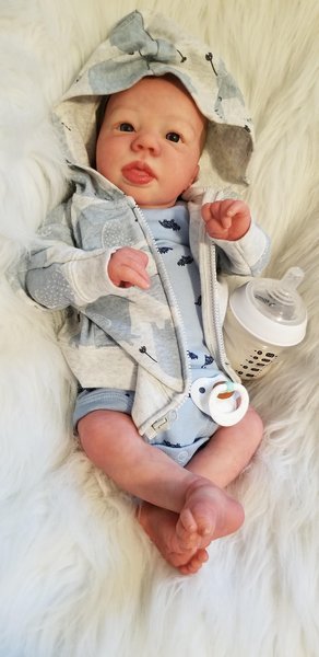 Felicity reborn doll by Rhonda Burkhart | Cherish N Comfort reborn