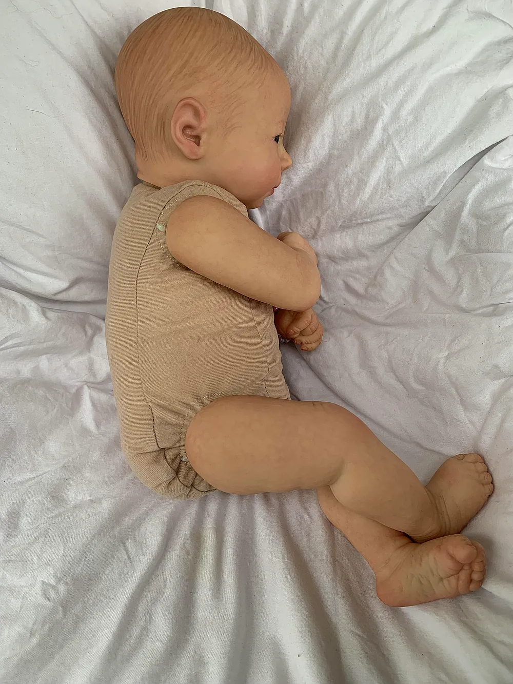 Mary Awake reborn doll by Barb Wilson | Barb's Baby Dolls