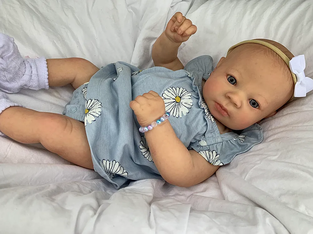 Mary Awake Reborn Baby Doll by Barb Wilson | Barb's Baby Dolls
