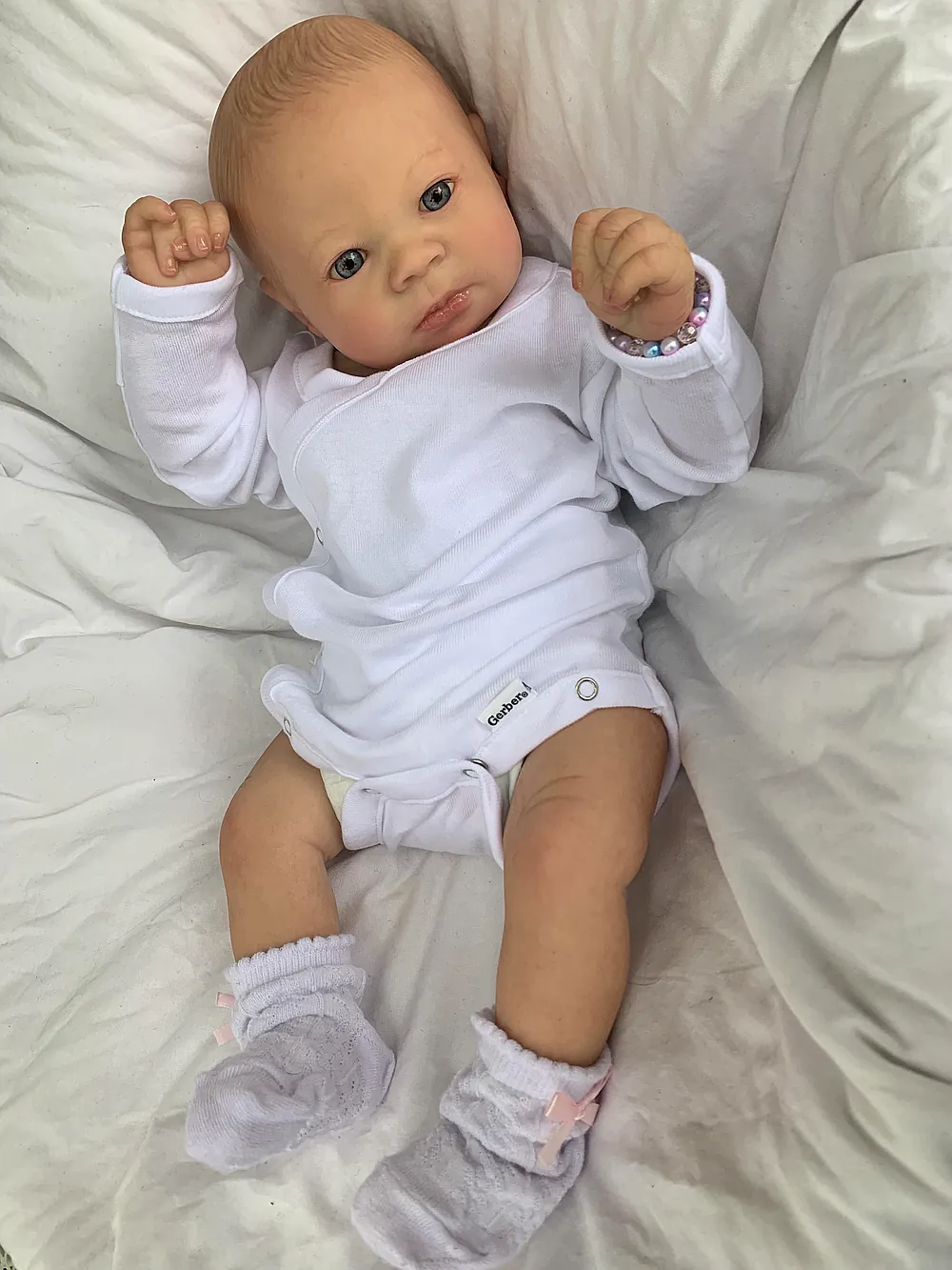 Mary Awake Reborn Baby Doll by Barb Wilson | Barb's Baby Dolls