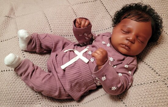 Johanna Asleep Reborn Baby Doll by Nicole Morris | Unique Reborn's