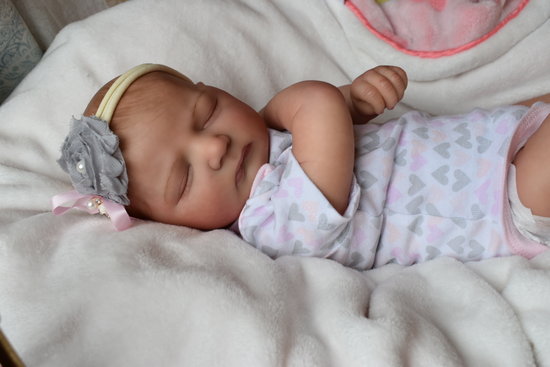 Jennie Asleep Reborn Baby Doll by Living Inspirations Nursery