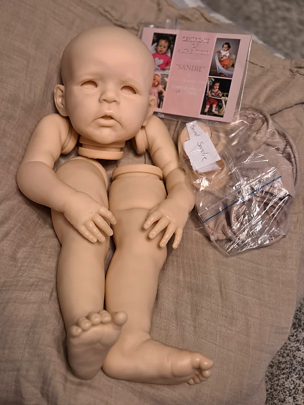 Manuela Reborn Doll Kit by Kyra Navratil | Sophie Jeans Reborn Nursery