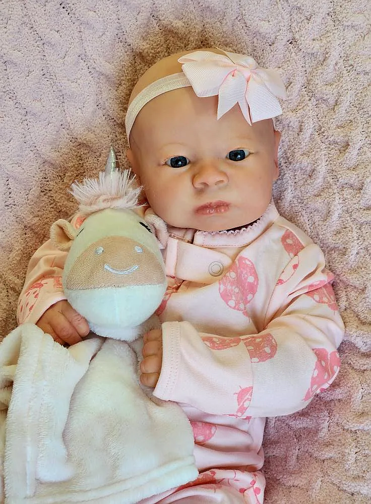 Mary Awake Reborn Baby Doll by Shaylee Price | Little Wolf Nursery