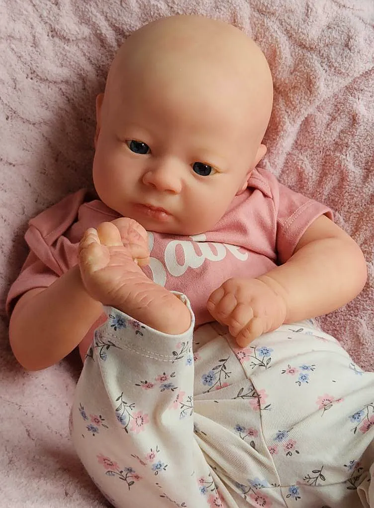 Mary Awake Reborn Baby Doll by Shaylee Price | Little Wolf Nursery
